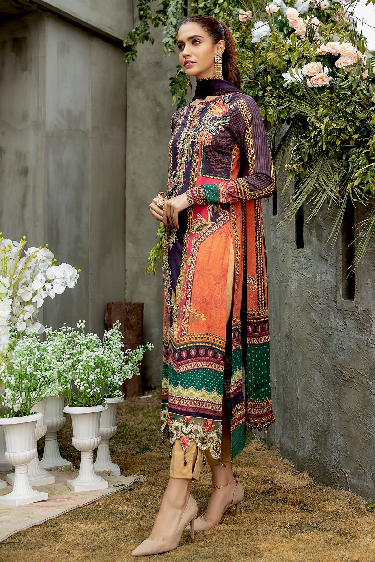 2815-SUNSET-HUE DIGITAL PRINTED LAWN UNSTITCHED