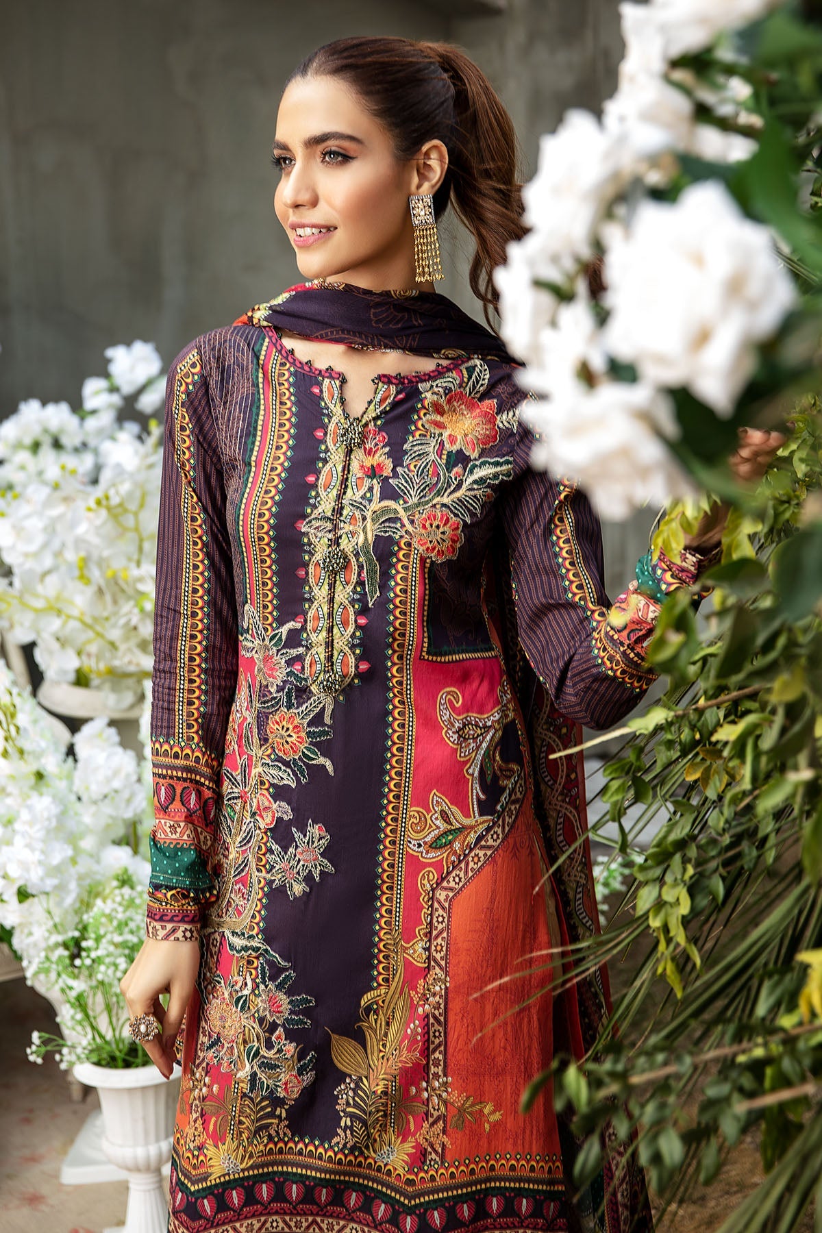 2815-SUNSET-HUE DIGITAL PRINTED LAWN UNSTITCHED