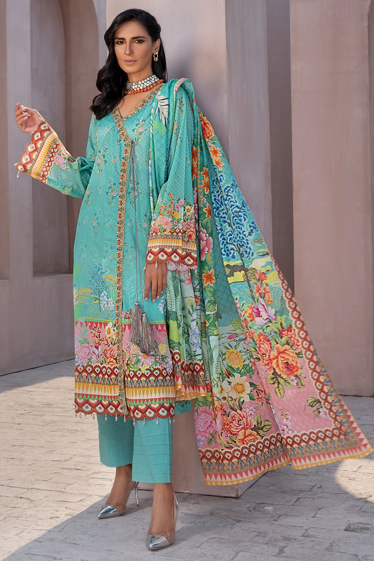 2833-PRINT-A DIGITAL PRINTED LAWN UNSTITCHED