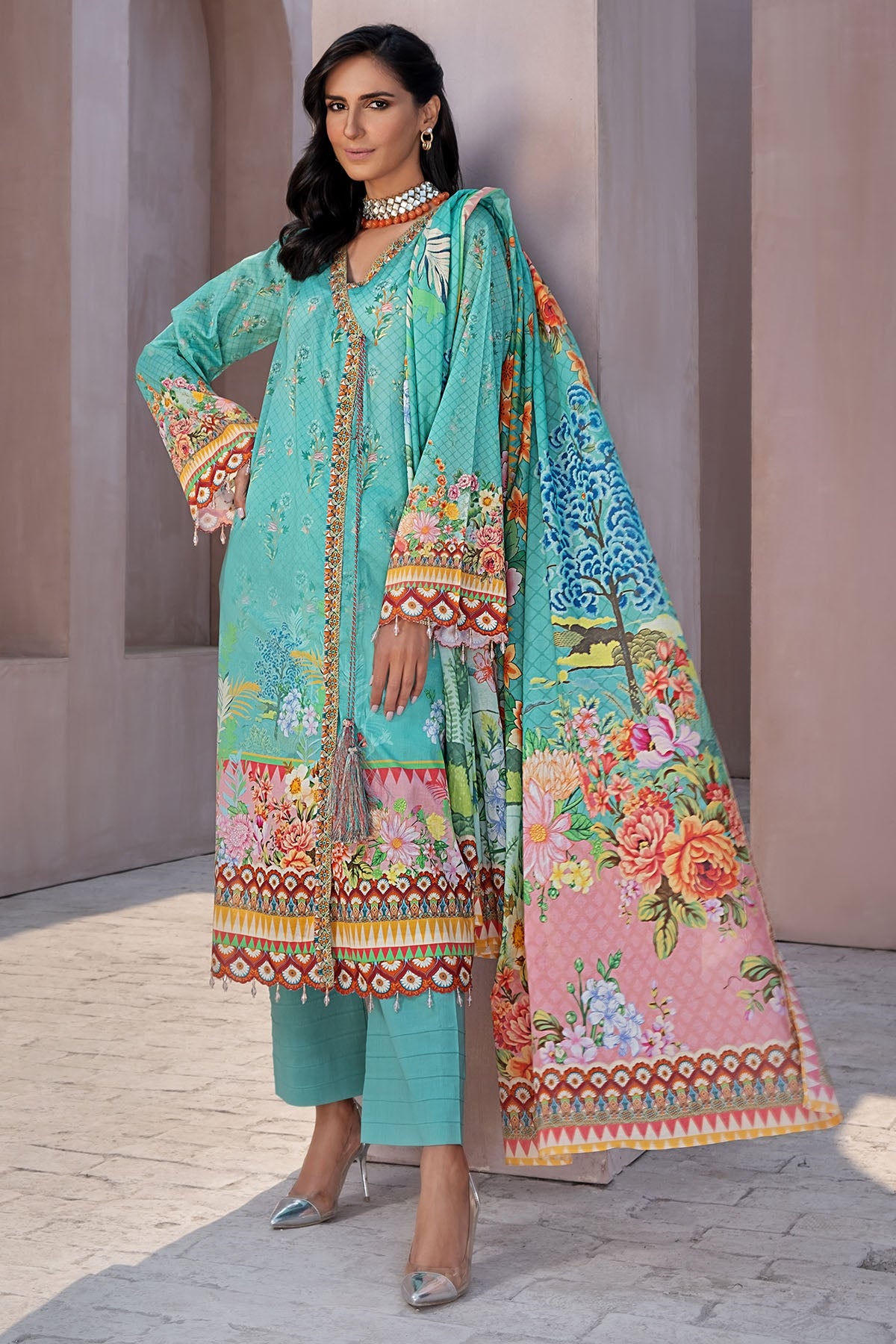 2833-PRINT-A DIGITAL PRINTED LAWN UNSTITCHED