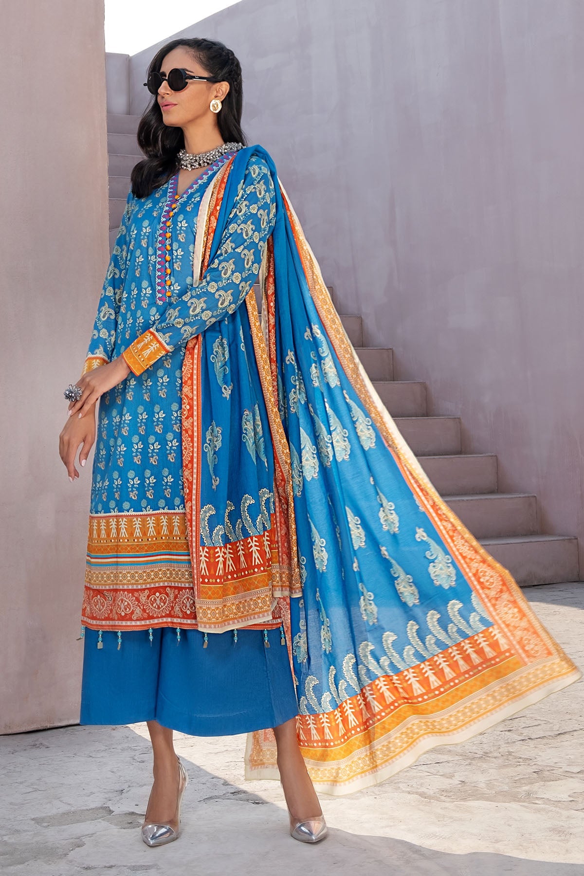 2836-PRINT-A DIGITAL PRINTED LAWN UNSTITCHED
