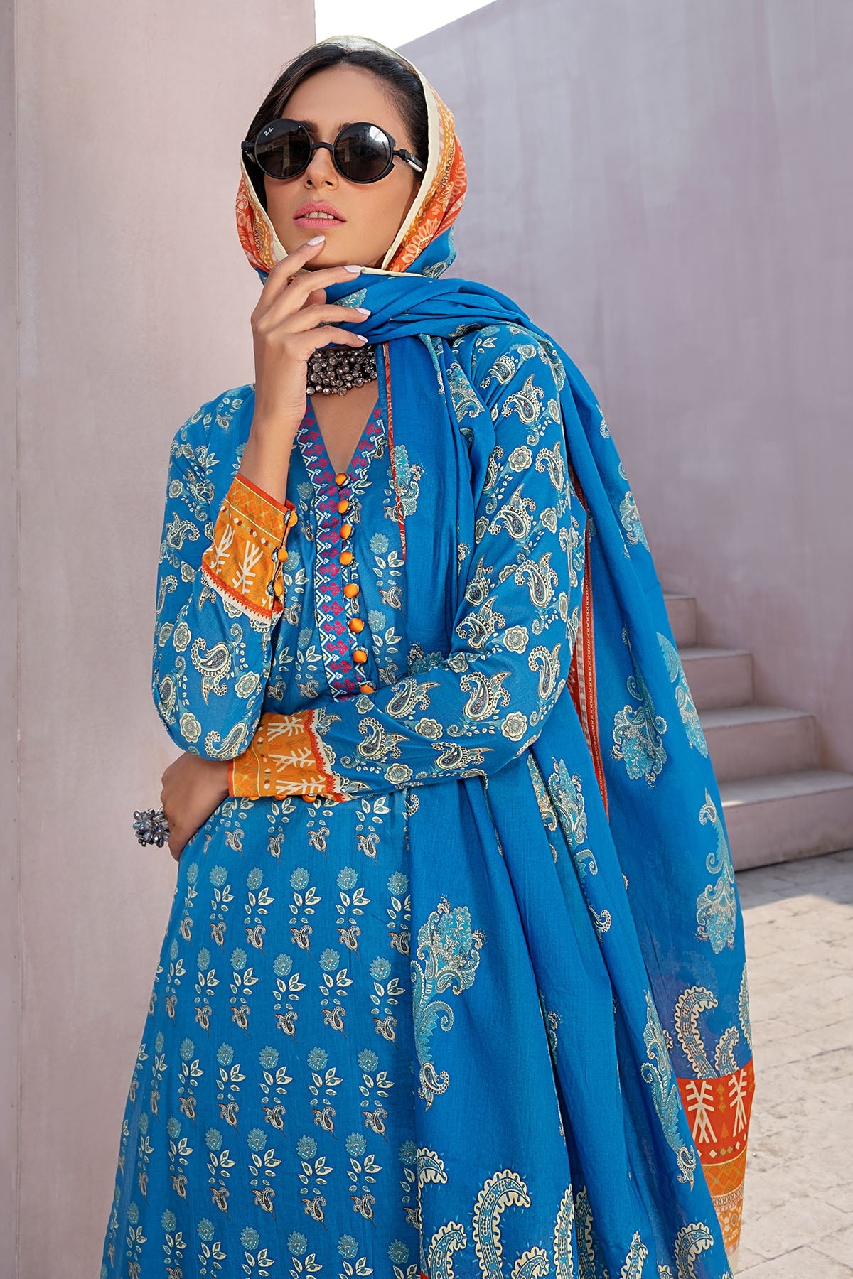 2836-PRINT-A DIGITAL PRINTED LAWN UNSTITCHED