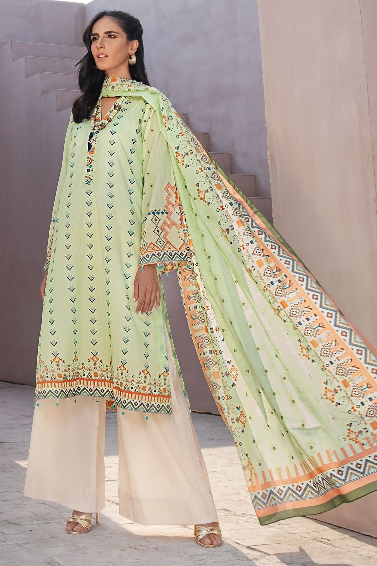 2838-PRINT-A DIGITAL PRINTED LAWN UNSTITCHED