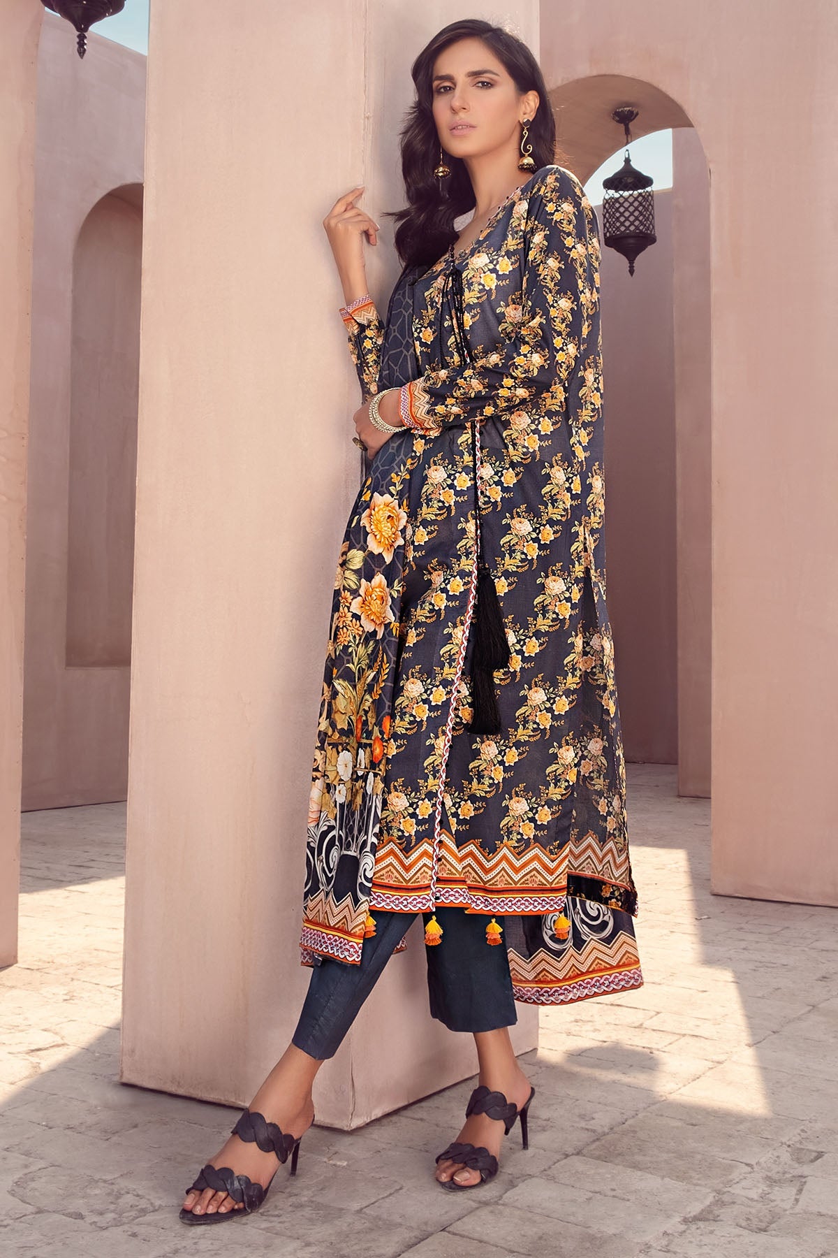 2840-PRINT-A DIGITAL PRINTED LAWN UNSTITCHED