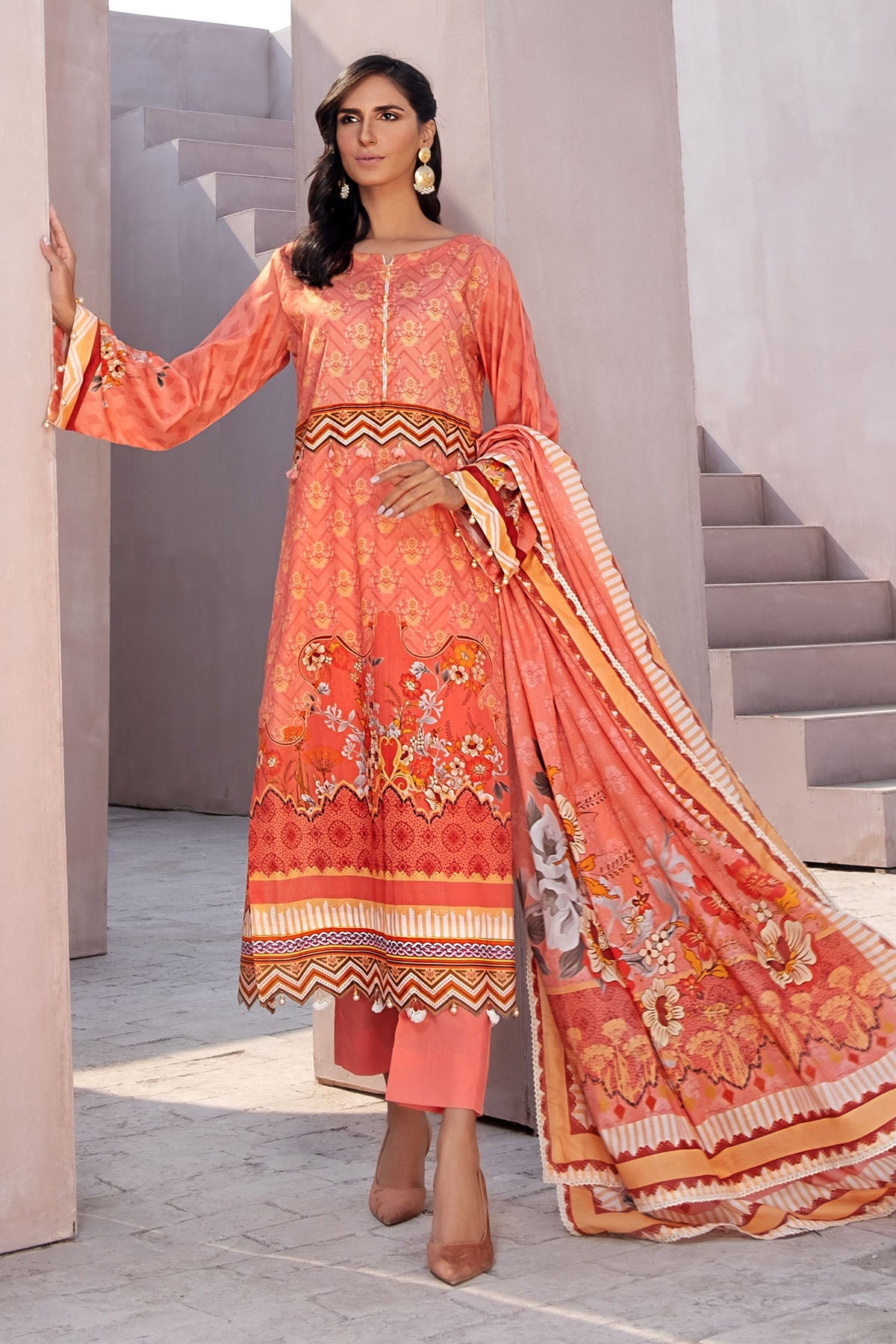 2841-PRINT-A DIGITAL PRINTED LAWN UNSTITCHED