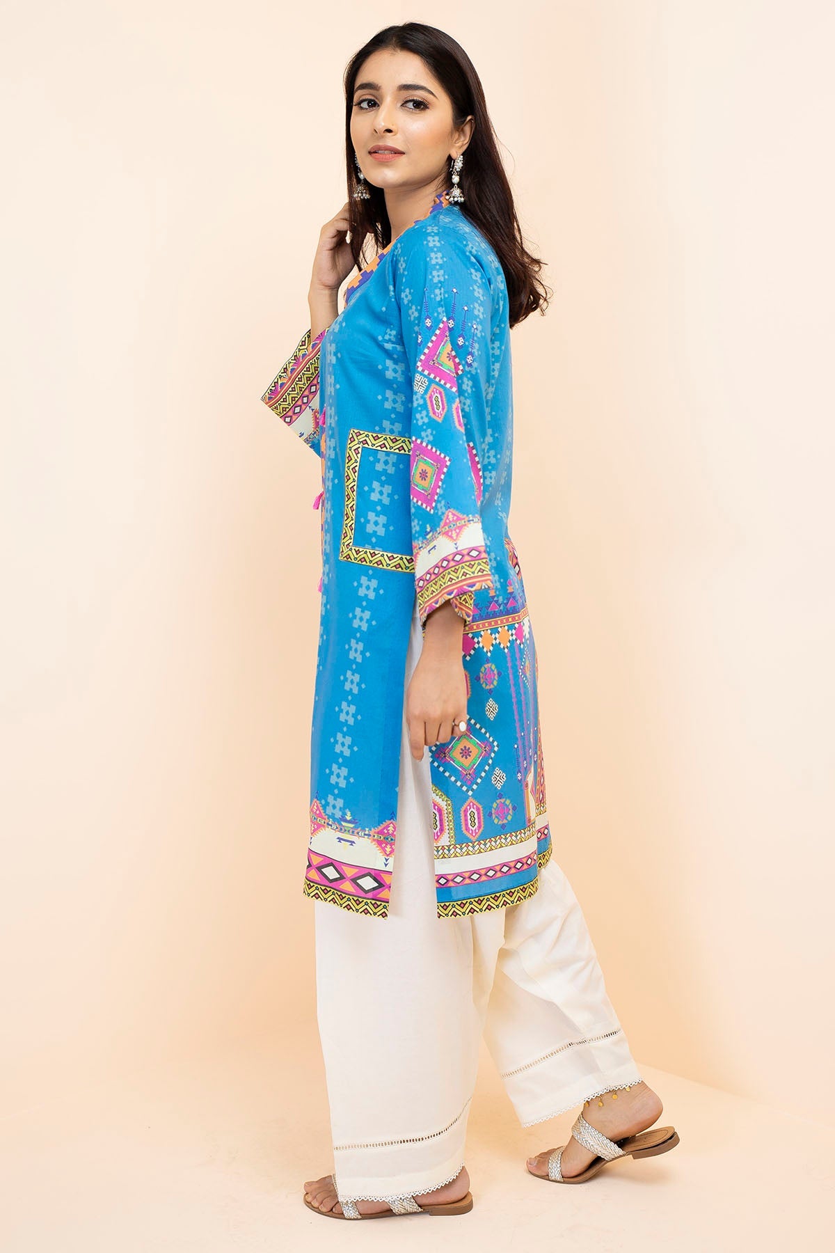 2843-SKY-LIGHTS DIGITAL PRINTED LAWN STITCHED