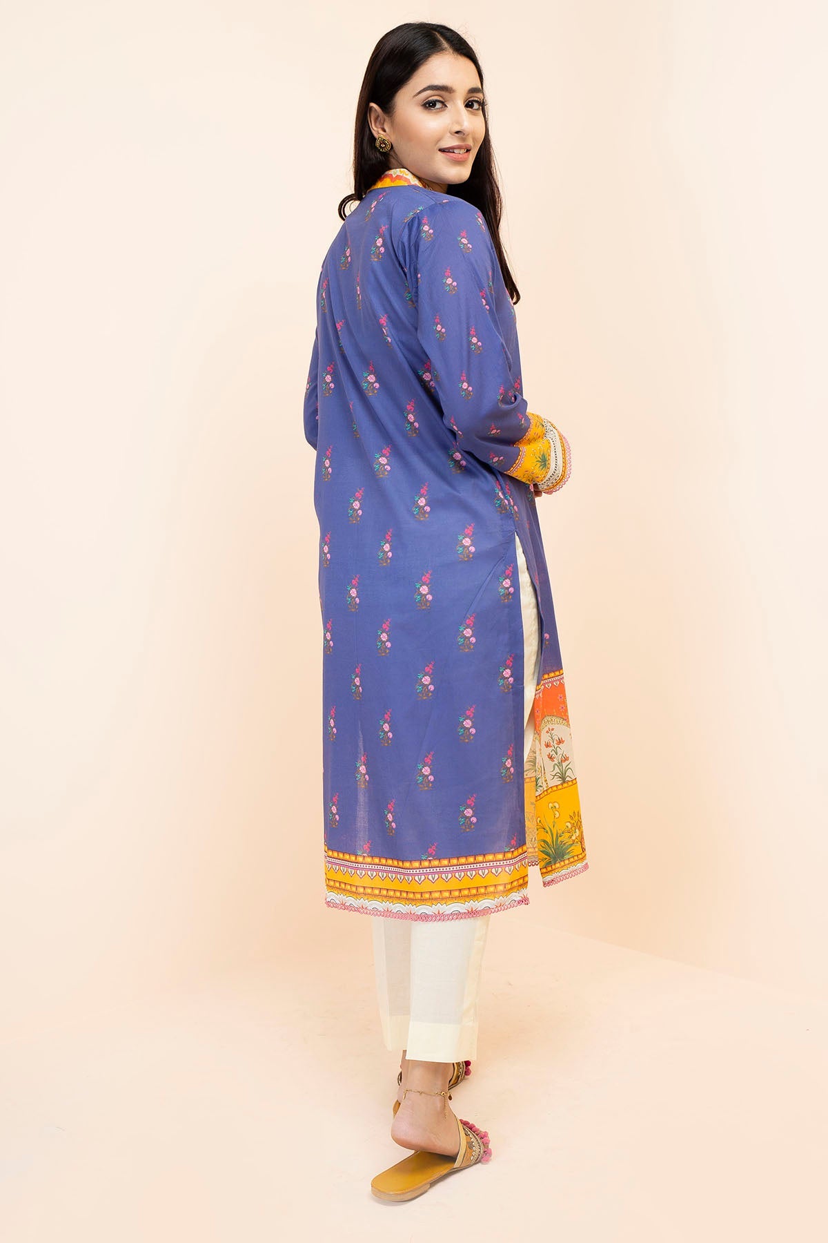 2864-DUSK DIGITAL PRINTED LAWN STITCHED