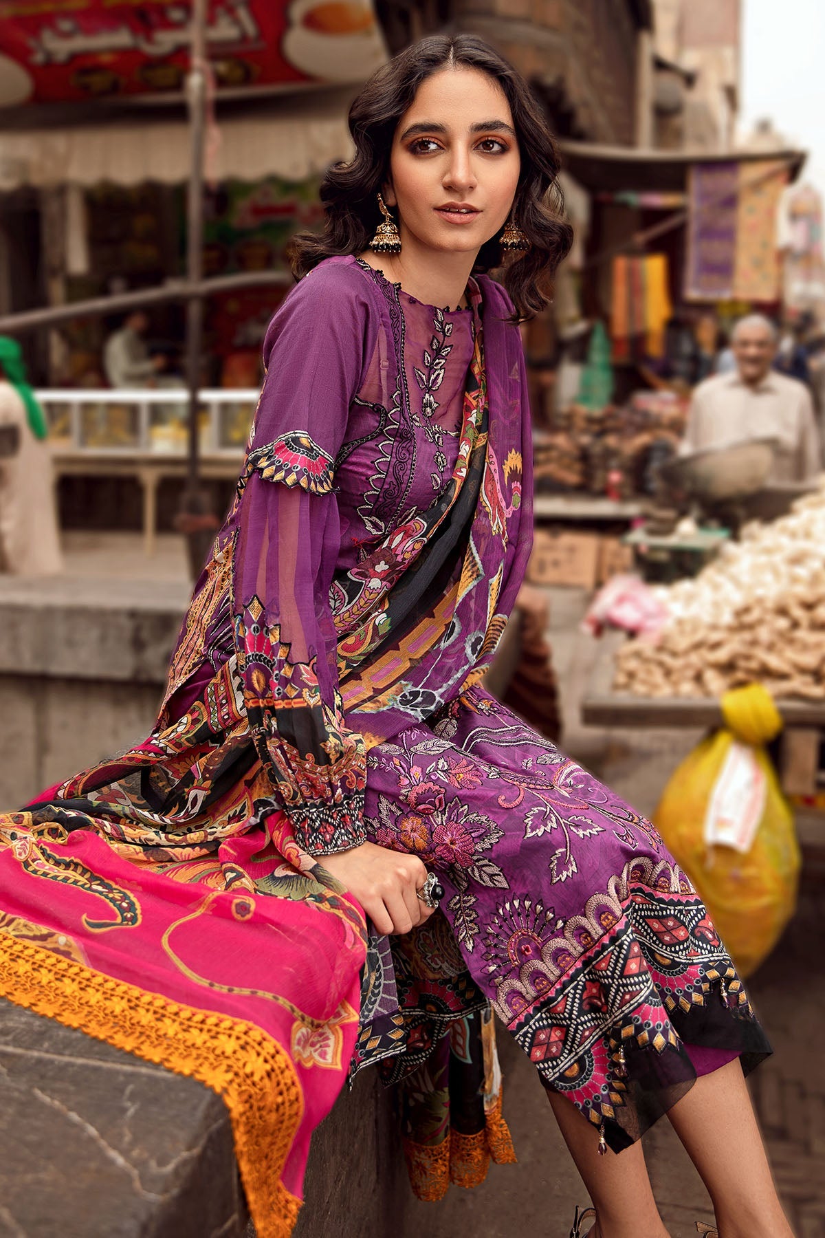 2869-AMETHYST DIGITAL PRINTED LAWN UNSTITCHED