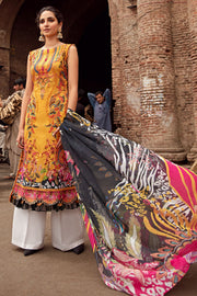 2870-FREESIA DIGITAL PRINTED LAWN UNSTITCHED