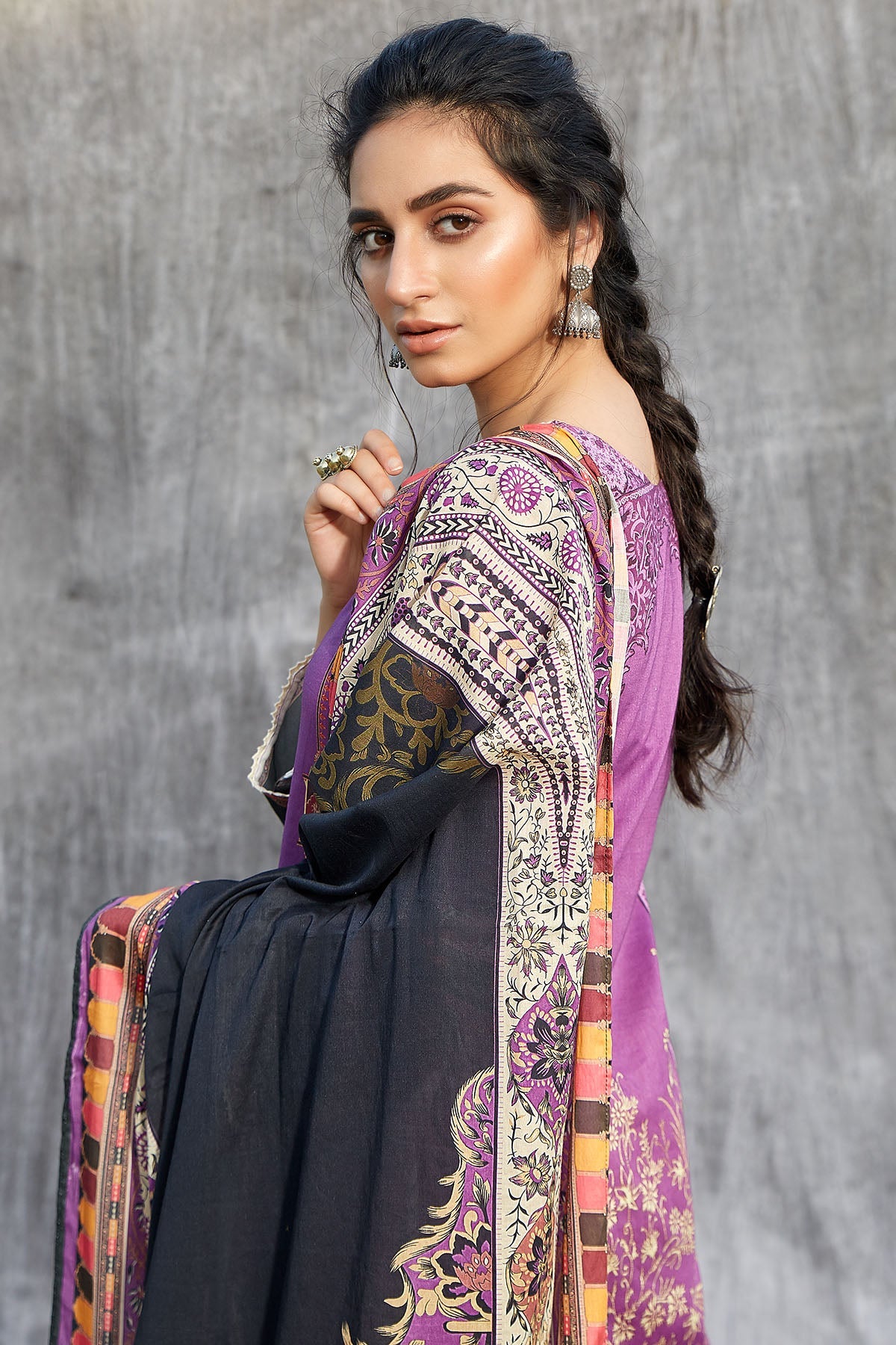 2883-MODELO DIGITAL PRINTED LAWN UNSTITCHED