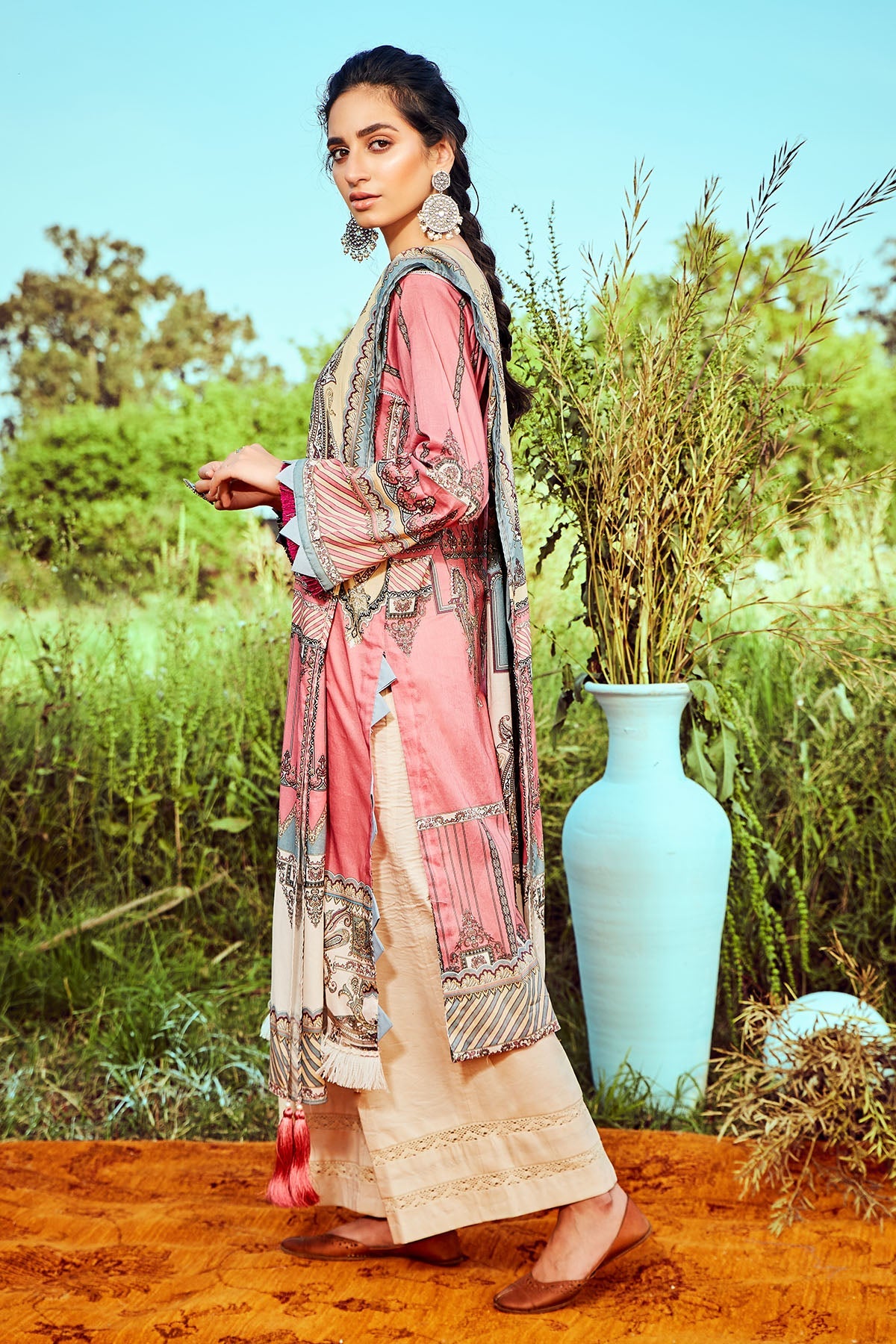 2887-DUSKY-AURORA DIGITAL PRINTED LAWN UNSTITCHED