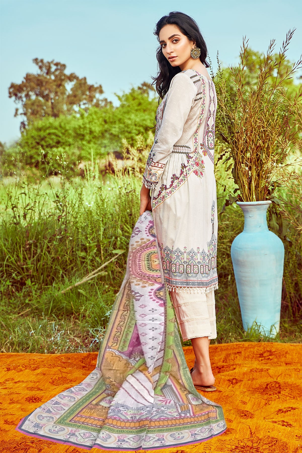 2888-TRIBAL-CHARM DIGITAL PRINTED LAWN UNSTITCHED