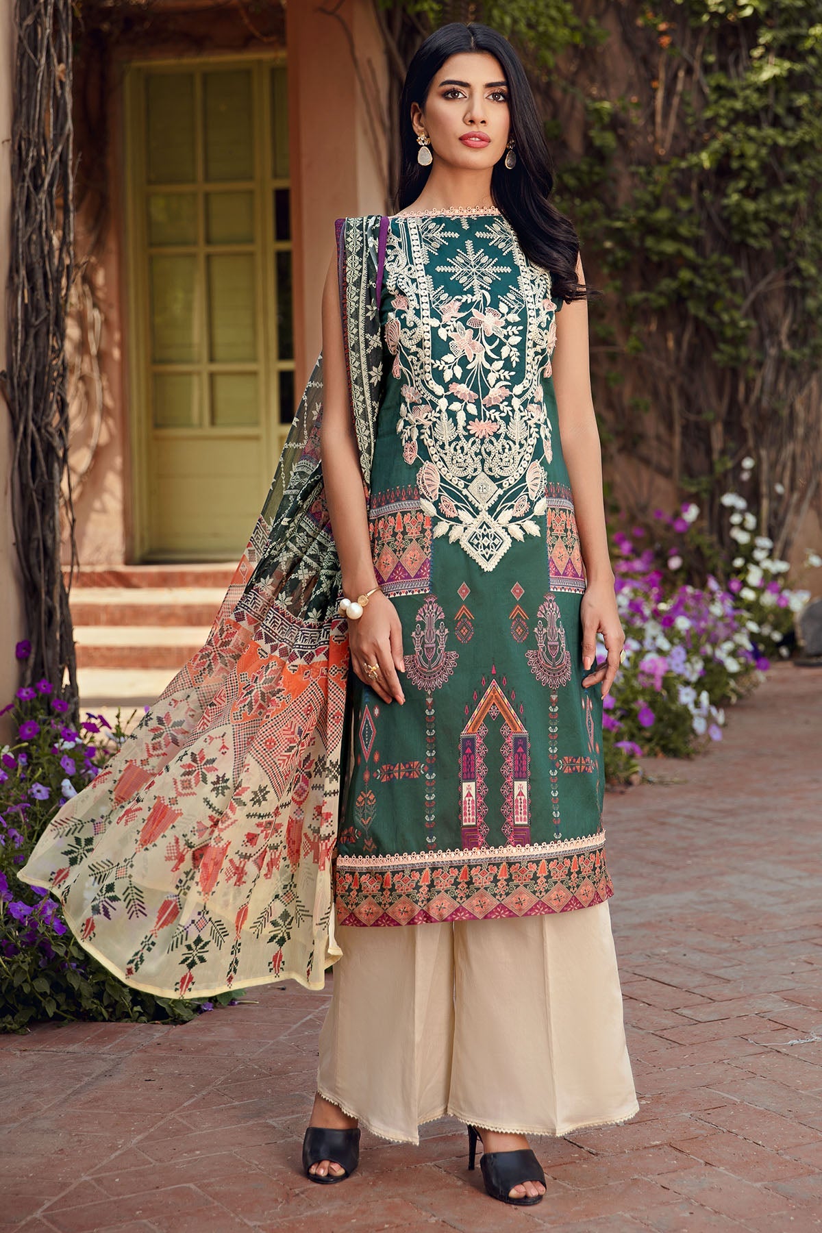 2900-ARCADIA DIGITAL PRINTED LAWN UNSTITCHED