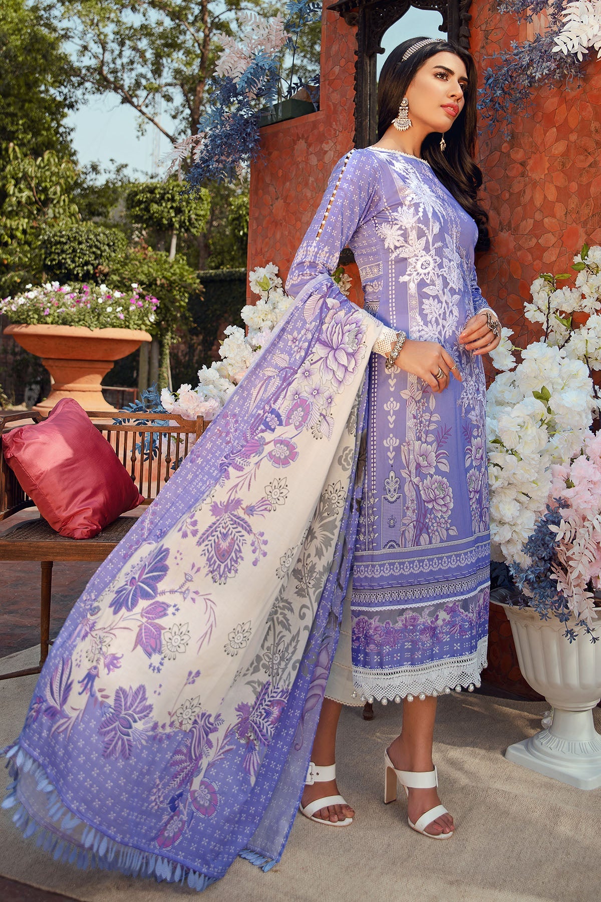 2908-PARADISE-SHINE DIGITAL PRINTED LAWN UNSTITCHED