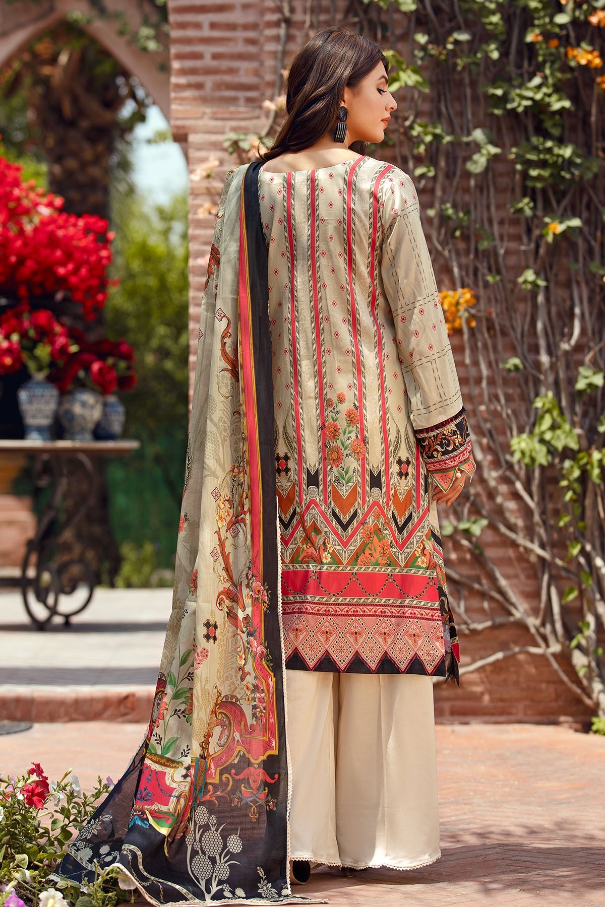 2909-SANSARE DIGITAL PRINTED LAWN UNSTITCHED