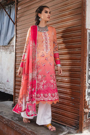 2934-BLOOMING-OMBRE DIGITAL PRINTED LAWN UNSTITCHED