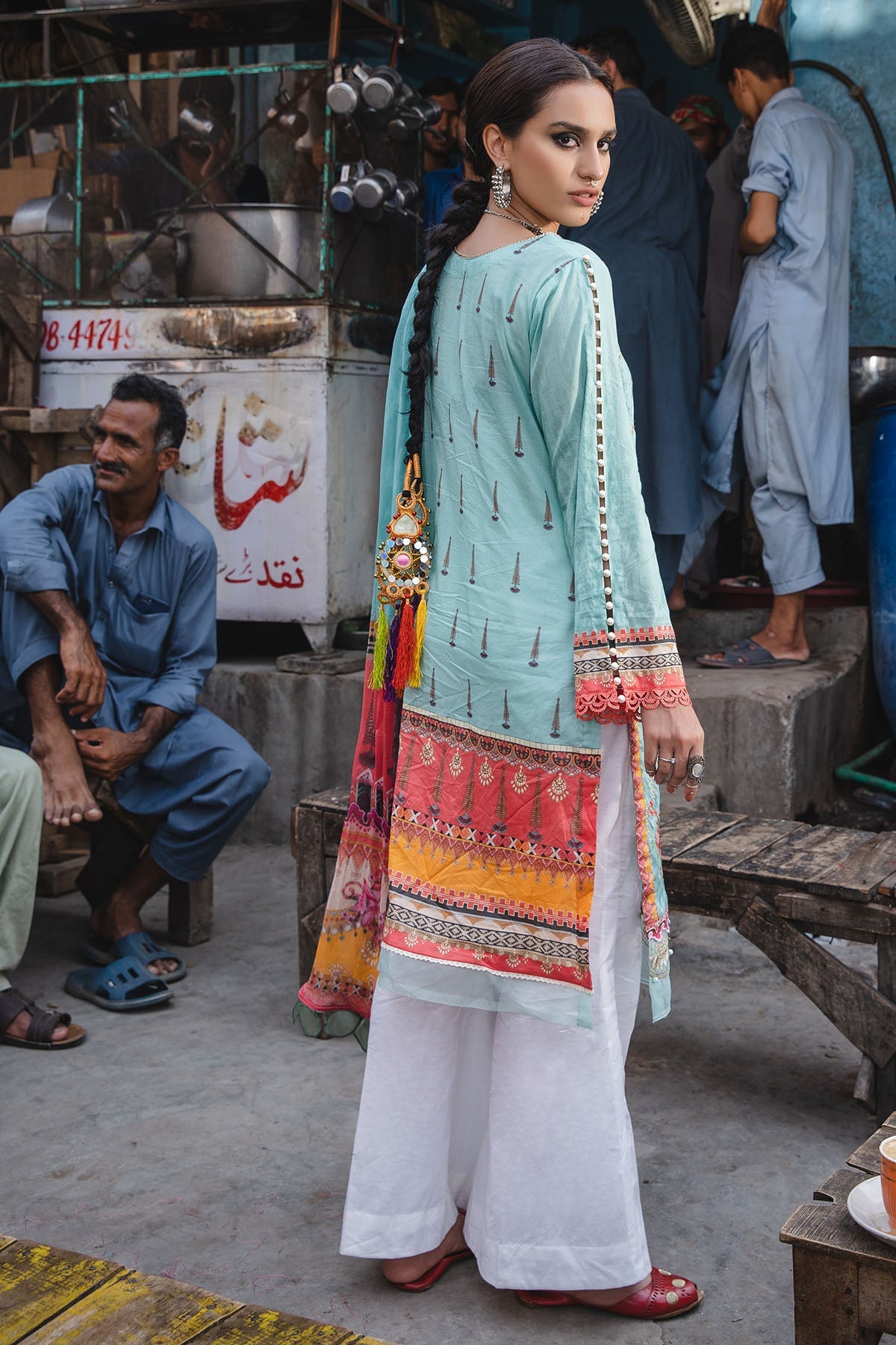 2936-CRISP-BLUE DIGITAL PRINTED LAWN UNSTITCHED