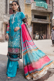 2939-BLUE-DEN DIGITAL PRINTED LAWN UNSTITCHED