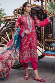 2942-ORCHID-WINE DIGITAL PRINTED LAWN UNSTITCHED
