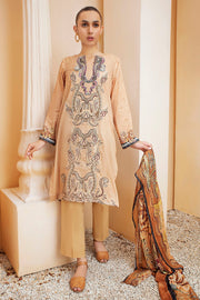 2946-ZESTY-MUD DIGITAL PRINTED LAWN UNSTITCHED