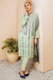 2949-FROST-GREEN DIGITAL PRINTED LAWN UNSTITCHED