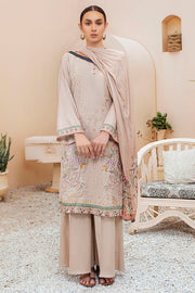 2957-PEANUT-BUTTER DIGITAL PRINTED LAWN UNSTITCHED
