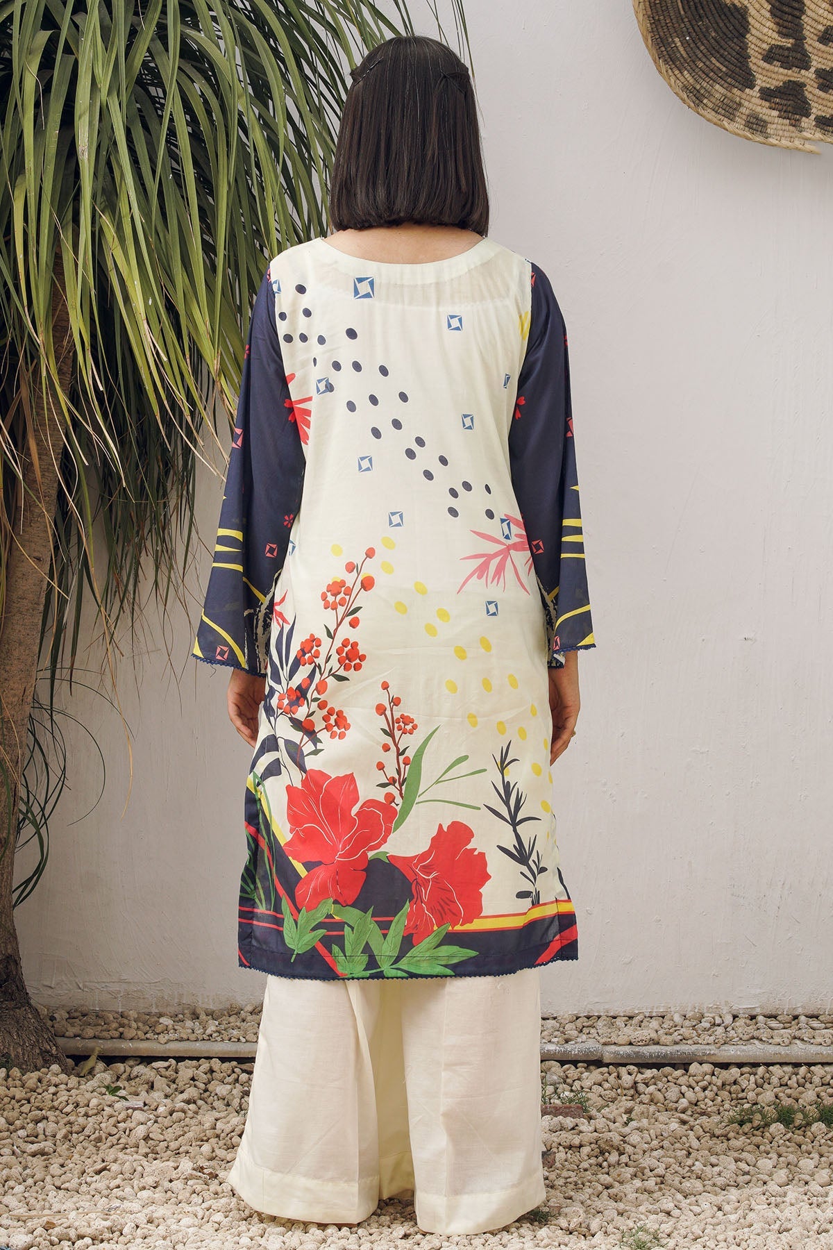 2967-DARK-OCEAN DIGITAL PRINTED LAWN UNSTITCHED