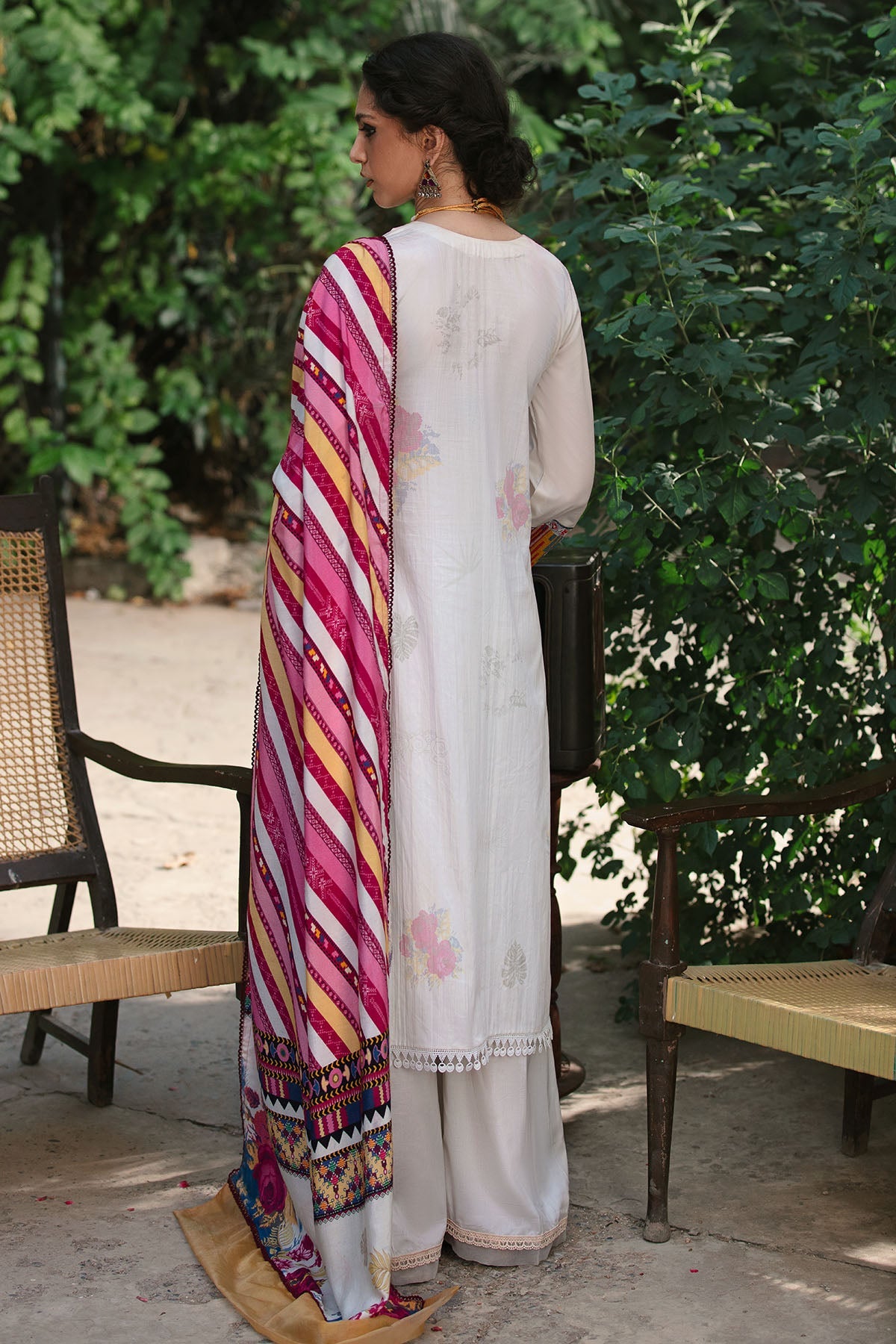 3021-MARTAN- A EMBROIDERED COTTON SATIN UNSTITCHED