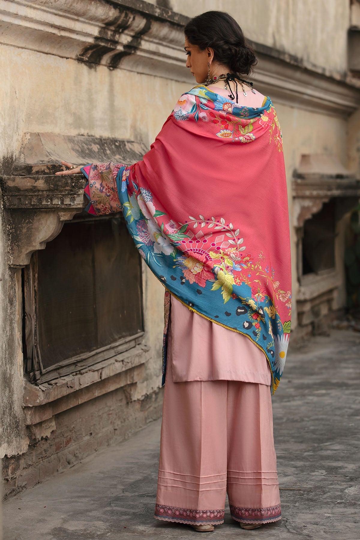 3022-SABZ-BAGH- B EMBROIDERED COTTON SATIN UNSTITCHED
