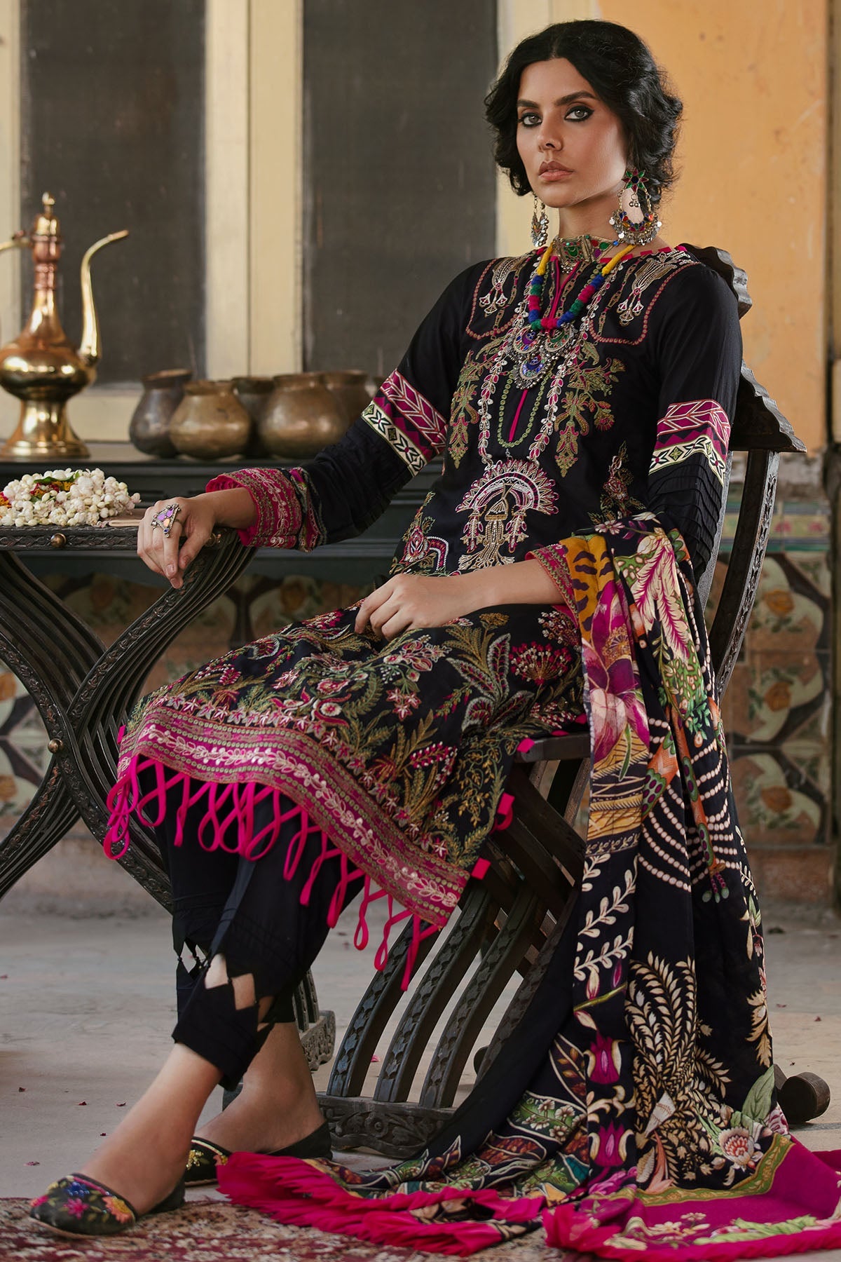 3029-NOOR-JAHAN-B EMBROIDERED COTTON SATIN UNSTITCHED