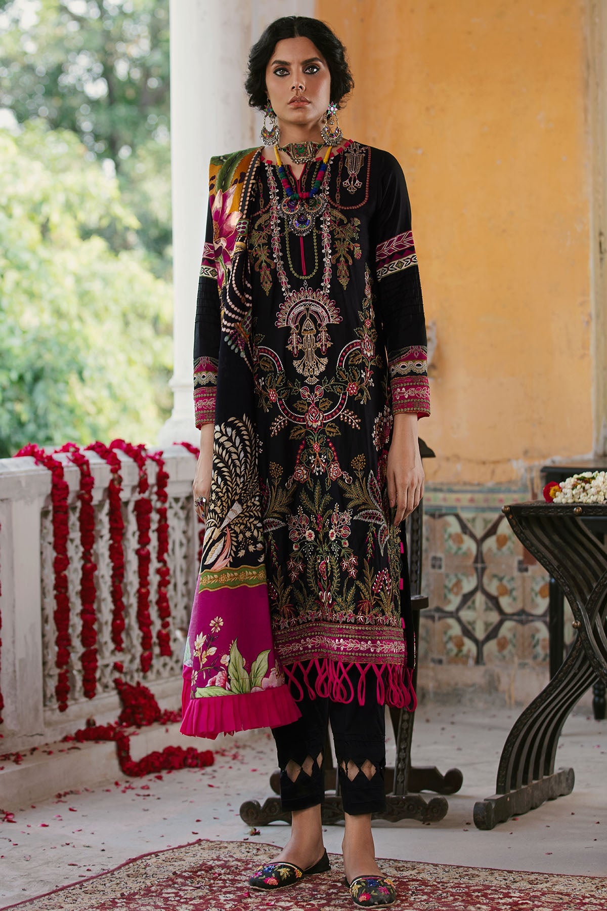 3029-NOOR-JAHAN-B EMBROIDERED COTTON SATIN UNSTITCHED