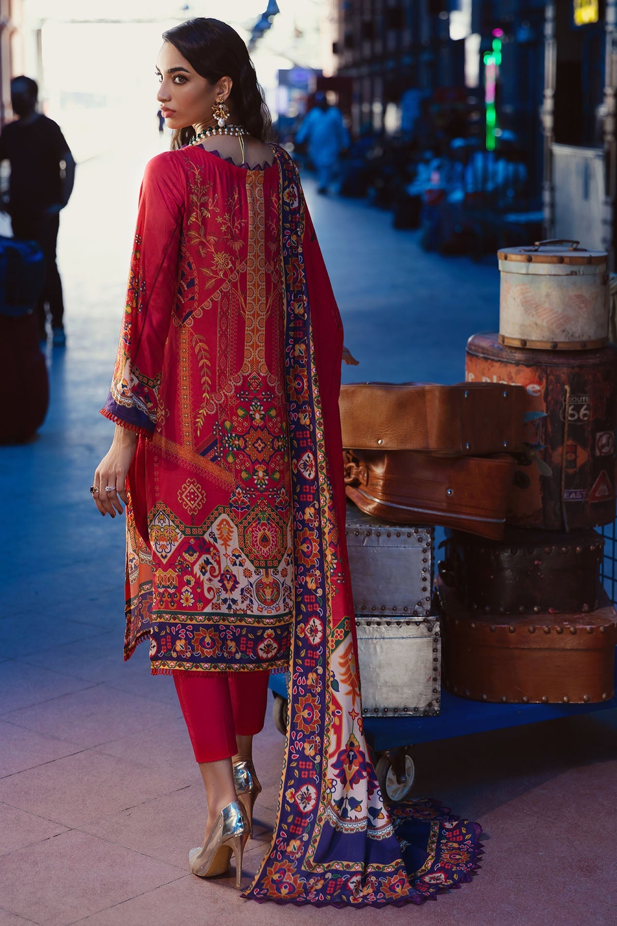 3063-AUDRIANA DIGITAL PRINTED LINEN UNSTITCHED