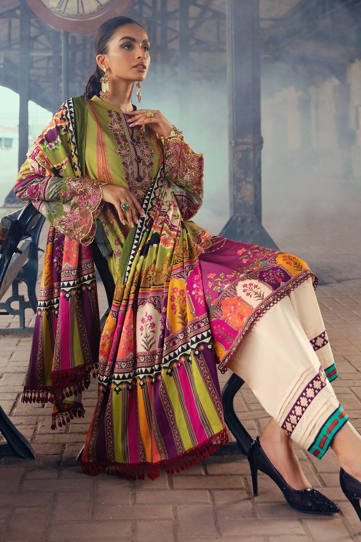 3070-CORRINE DIGITAL PRINTED LINEN UNSTITCHED