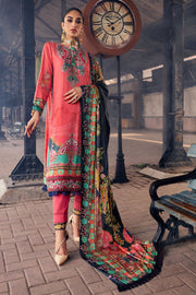 3072-SAGE DIGITAL PRINTED LINEN UNSTITCHED