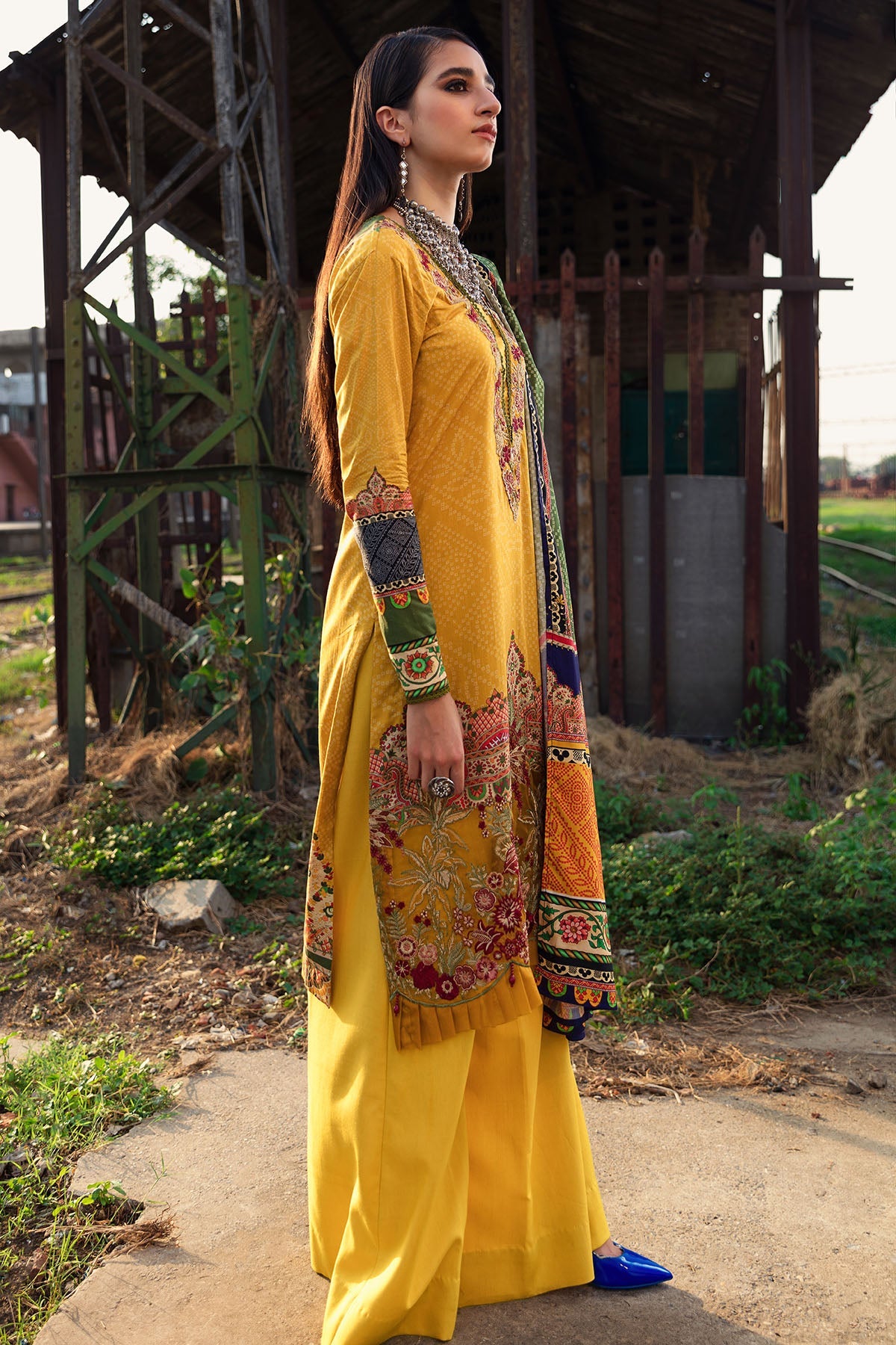 3073-MAJESTIC DIGITAL PRINTED LINEN UNSTITCHED
