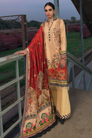 3075-CEDAR DIGITAL PRINTED LINEN UNSTITCHED