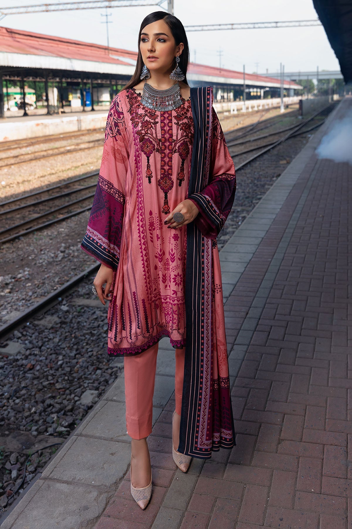 3078-MIST DIGITAL PRINTED LINEN UNSTITCHED