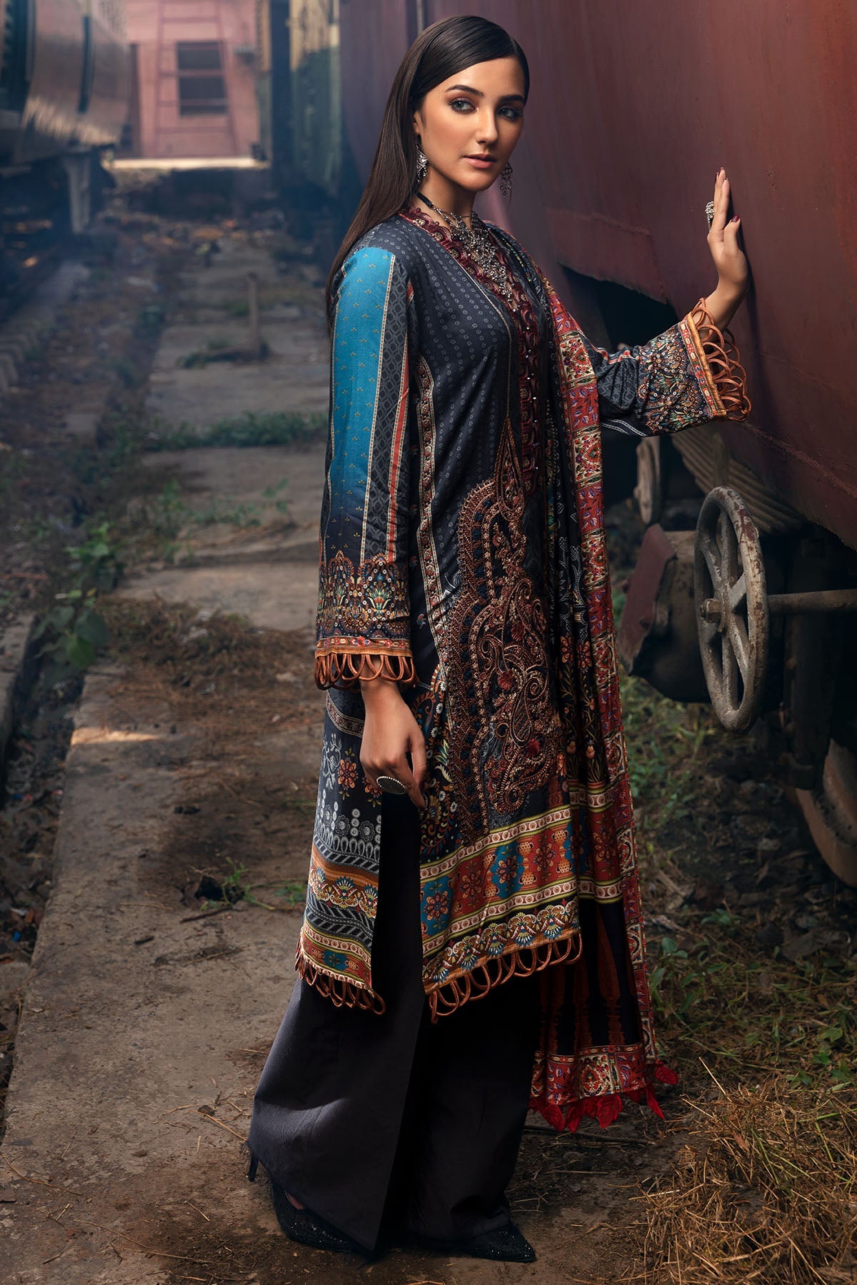 3084-ORCHARD DIGITAL PRINTED LINEN UNSTITCHED