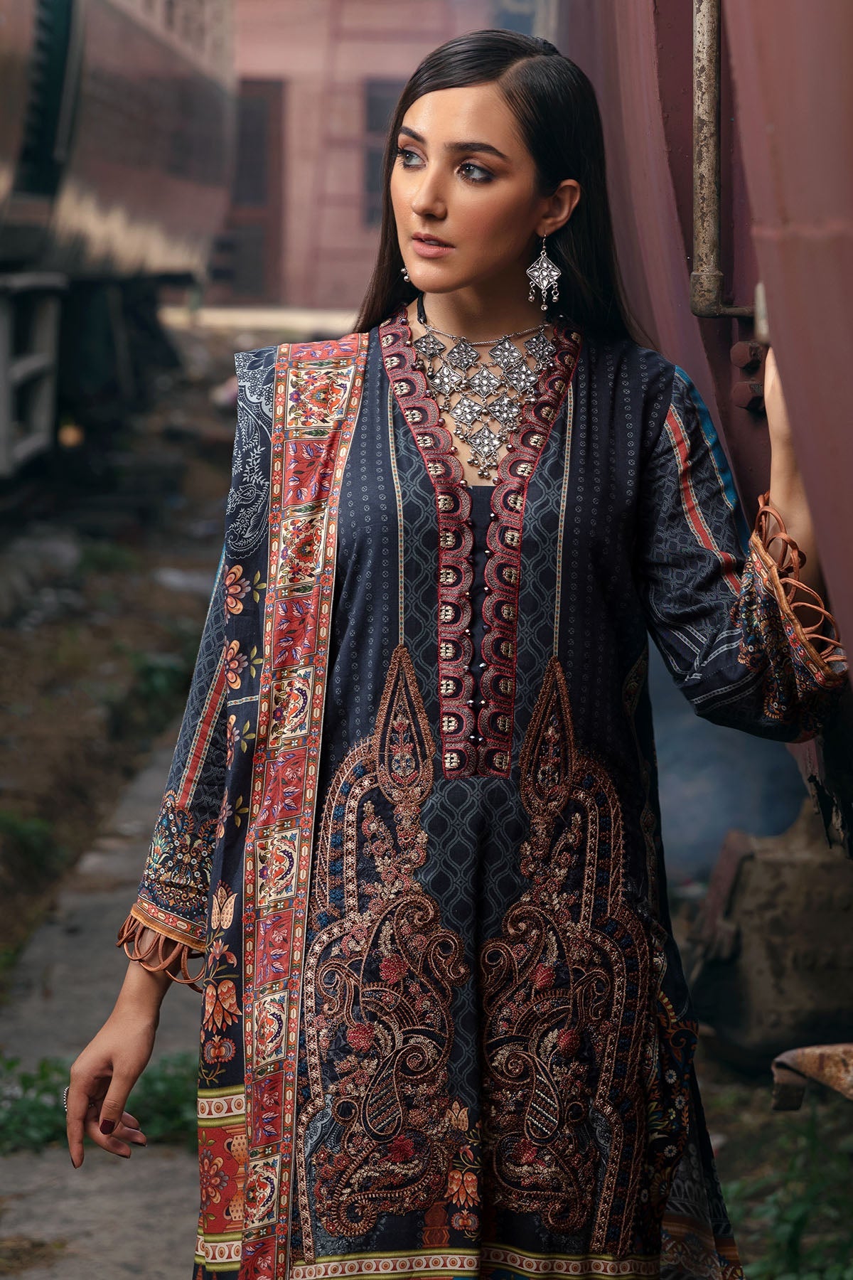 3084-ORCHARD DIGITAL PRINTED LINEN UNSTITCHED