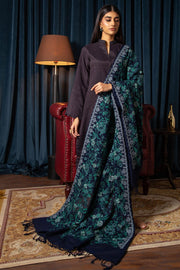 3090-MERRYN EMBROIDERED BLEND WOOL SHAWL UNSTITCHED