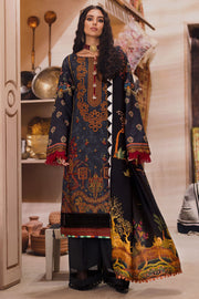3099-NURAY DIGITAL PRINTED EMBROIDERED LINEN UNSTITCHED