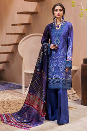 3101-LRMAK DIGITAL PRINTED EMBROIDERED LINEN UNSTITCHED