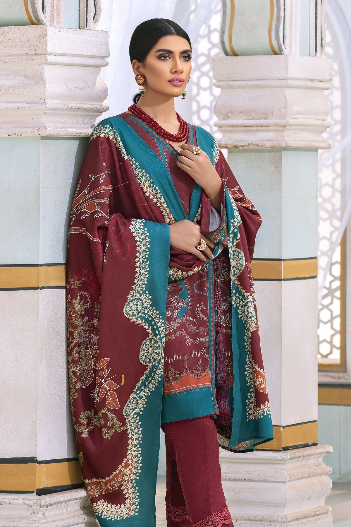 3117-BLOSSUM-TRIBE DIGITAL PRINTED COTAIL UNSTITCHED