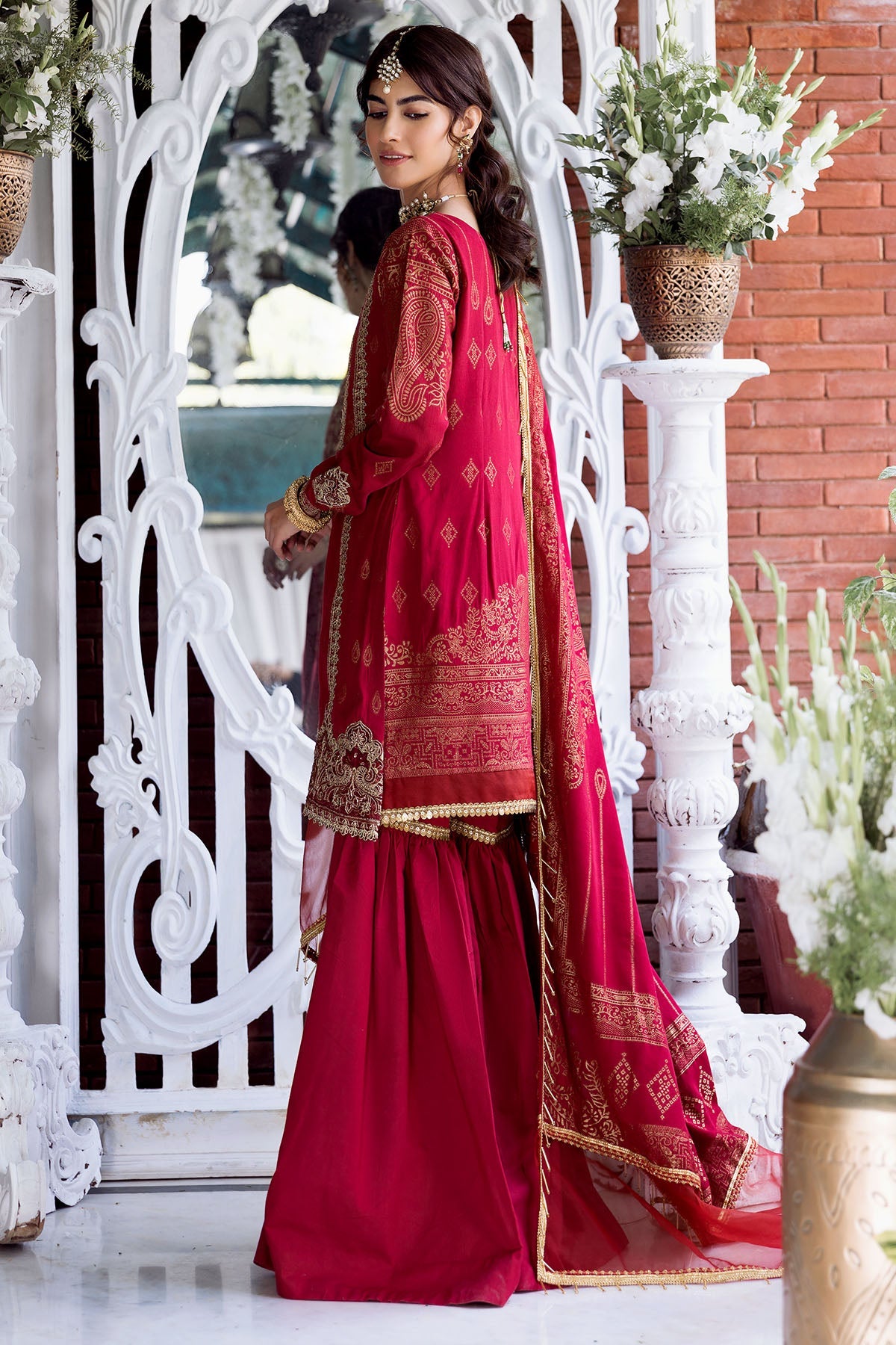 3134-ZOHRA EMBROIDERED JACQUARD UNSTITCHED