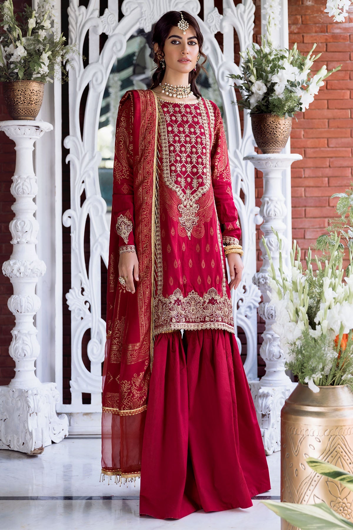3134-ZOHRA EMBROIDERED JACQUARD UNSTITCHED