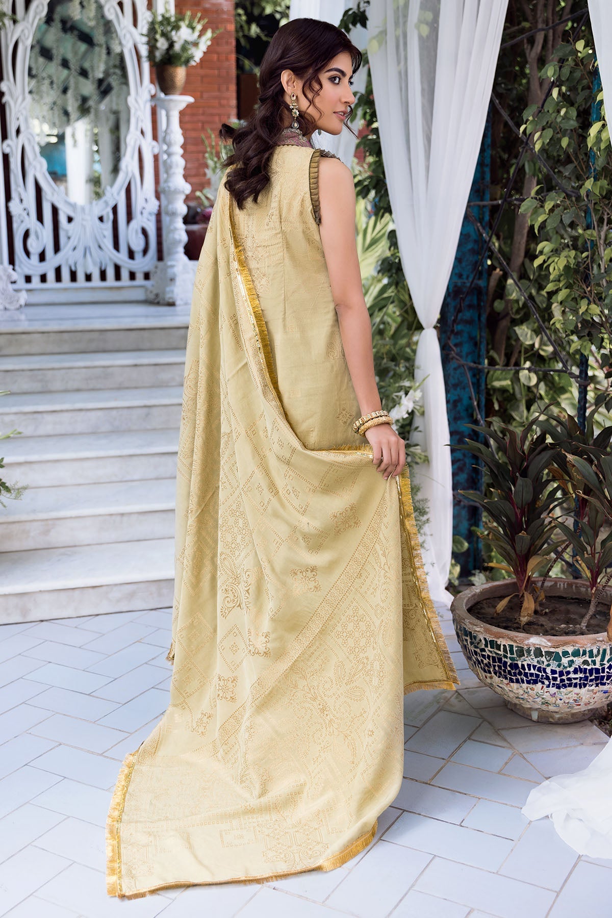 3143-NOORI EMBROIDERED JACQUARD UNSTITCHED
