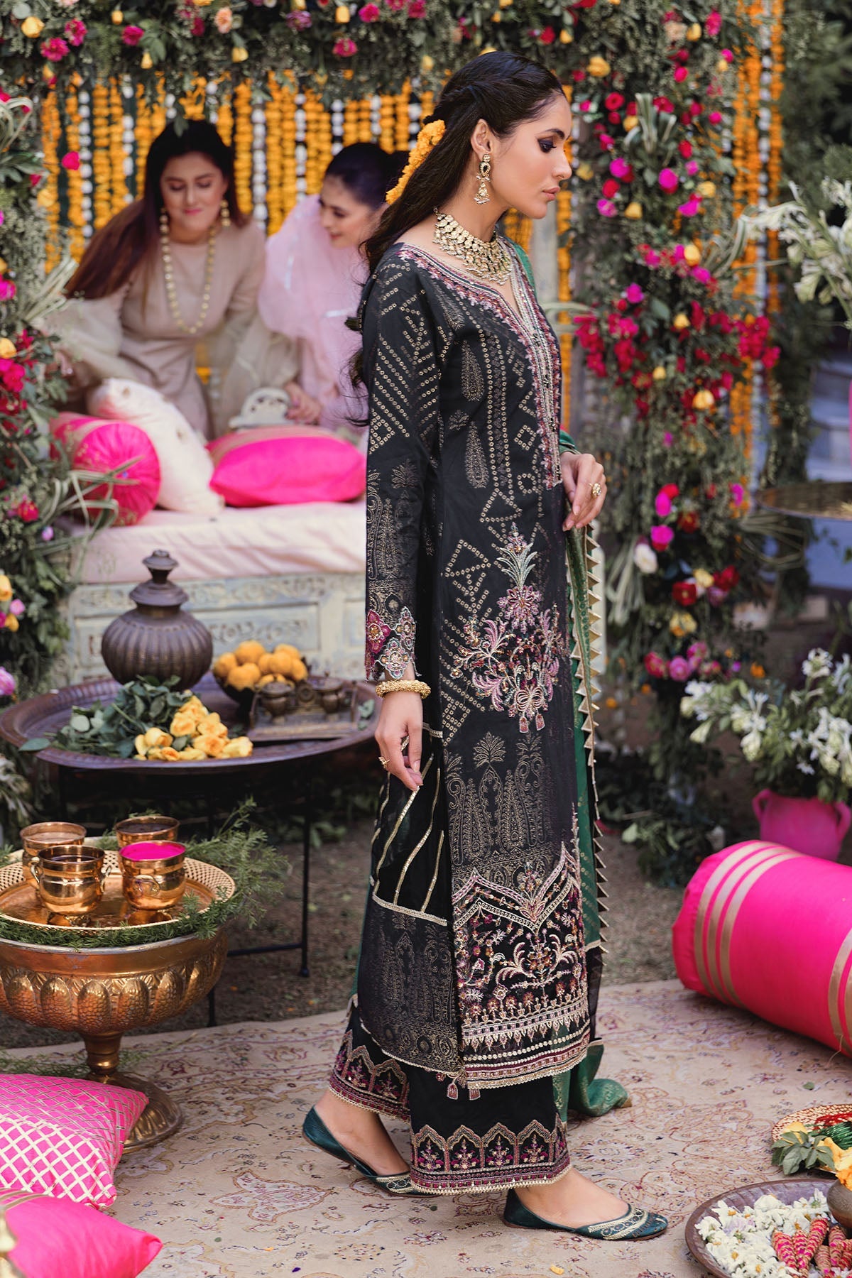 3145-RUBI EMBROIDERED JACQUARD UNSTITCHED