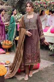3146-LAILA EMBROIDERED JACQUARD UNSTITCHED
