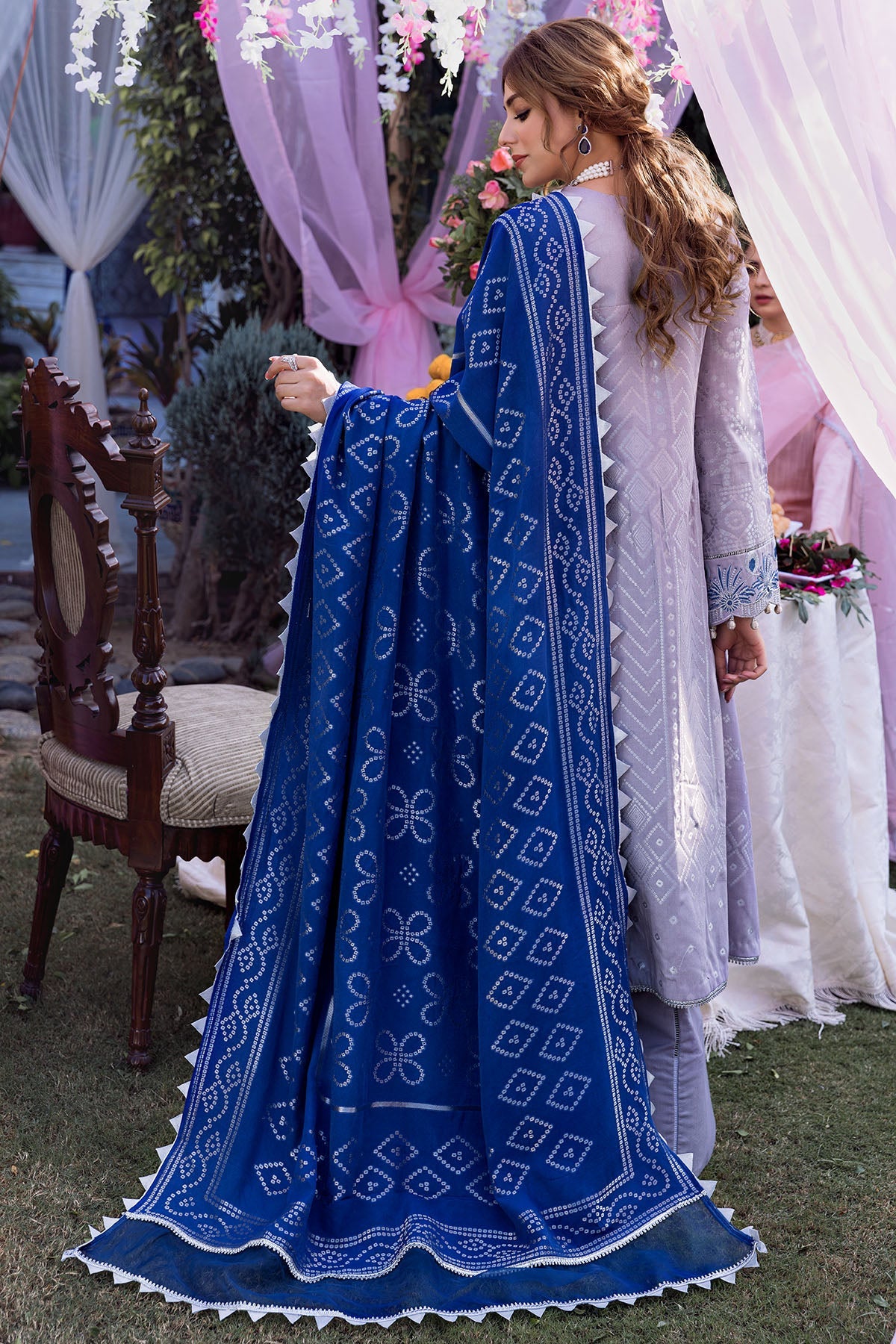3148-AAGHOSH EMBROIDERED JACQUARD UNSTITCHED