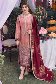 3153-KISWA EMBROIDERED JACQUARD UNSTITCHED